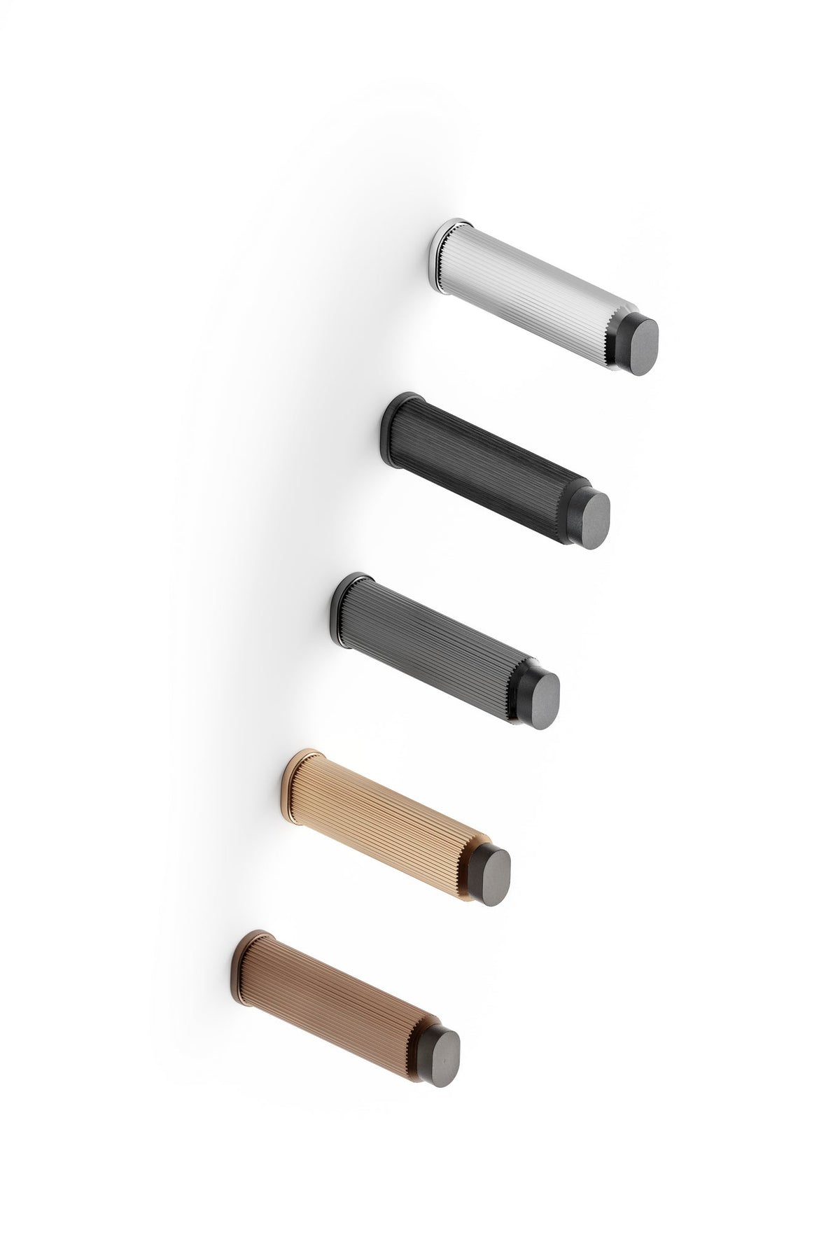Brooklyn Wall | Dørstopper i Børstet Bronze H 28 mm x D 103 mm Viefe VF-8022103L619 FINICC