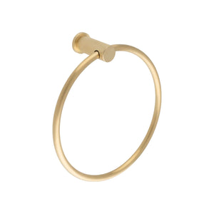 Brunel Cross | Handdukshållare i Borstad Mässing med Lack