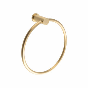 Brunel Plain | Handdukshållare i Borstad Mässing med Lack