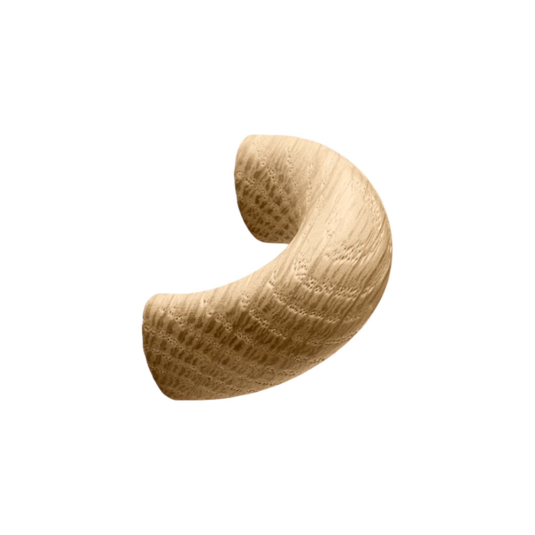 Bulla | Greb i Lakeret Eg L 44 mm x D 25 mm Vonsild FP-114420032-052 FINICC