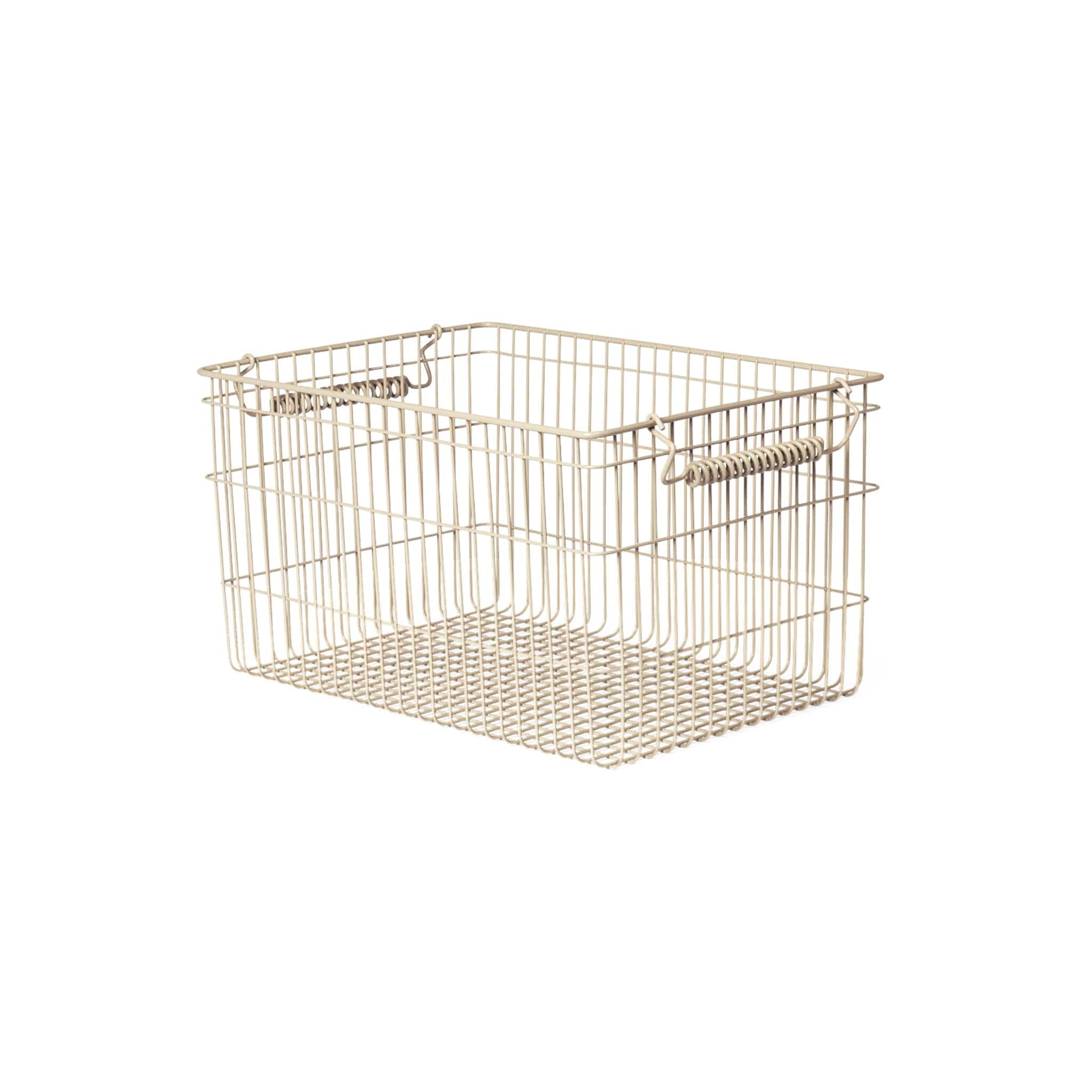 Cala Stackable - Set of 2 | Kurv i Cashmere L 20,2 mm x B 18,8 mm Ferm Living FL-1104269878 FINICC