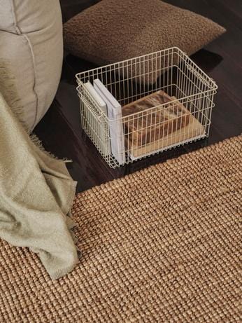 Cala Stackable - Set of 2 | Kurv i Cashmere L 20 cm x L 36 cm ferm LIVING FL-1104269878 FINICC