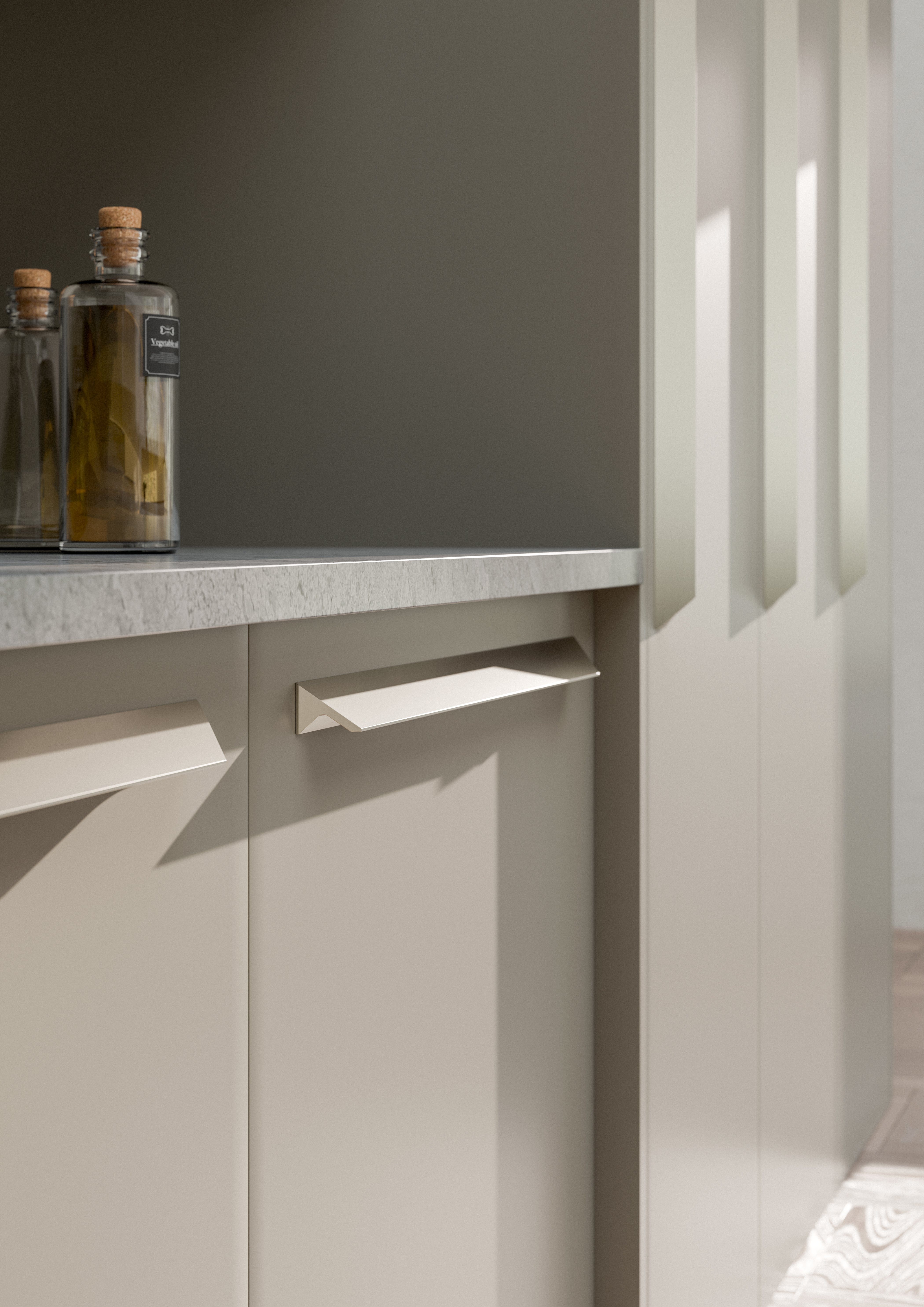 Caorle | Handtag i Krom