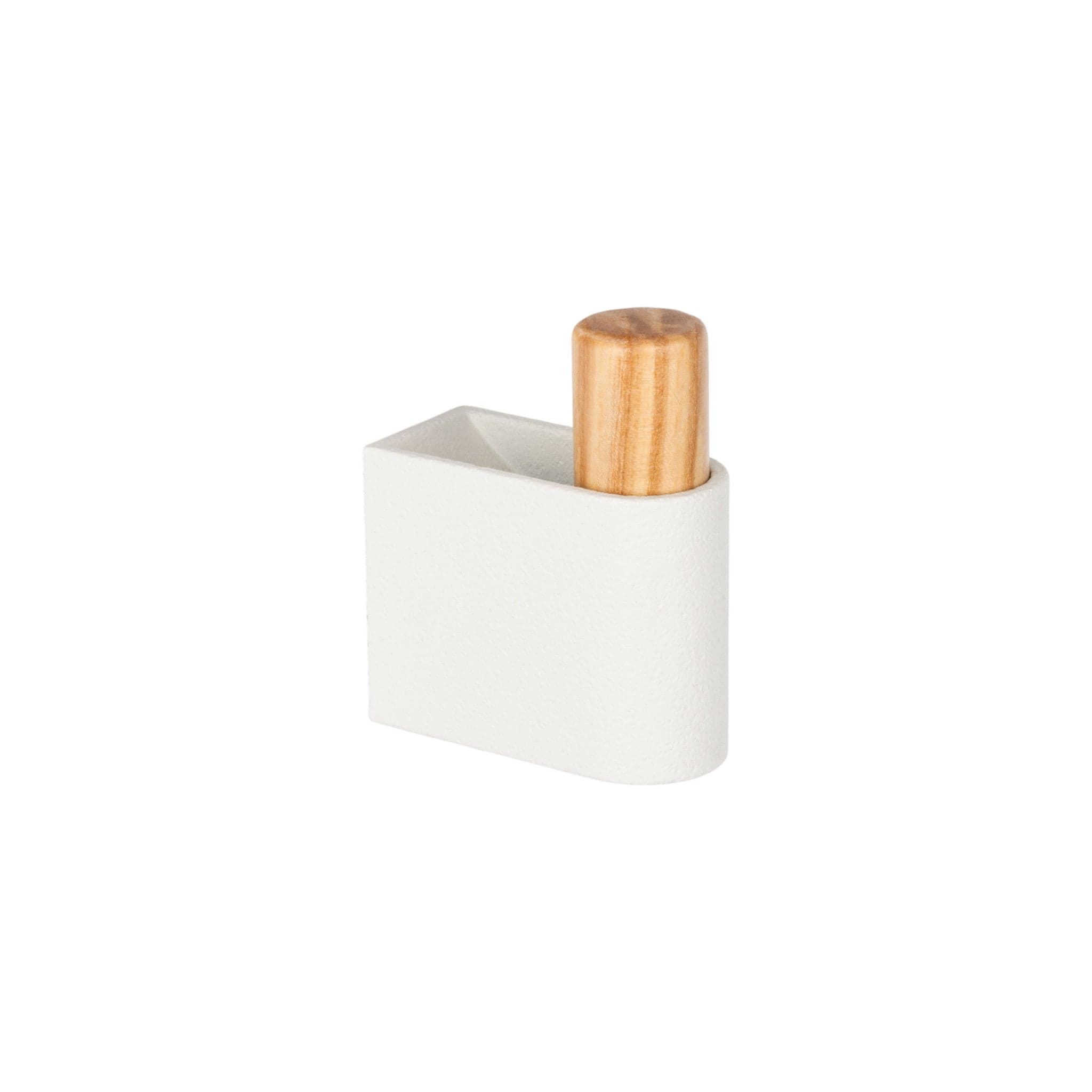Casey | Knage i Hvid/Eg L 23 mm x D 61 mm Viefe VF-7043050NMT1216 FINICC