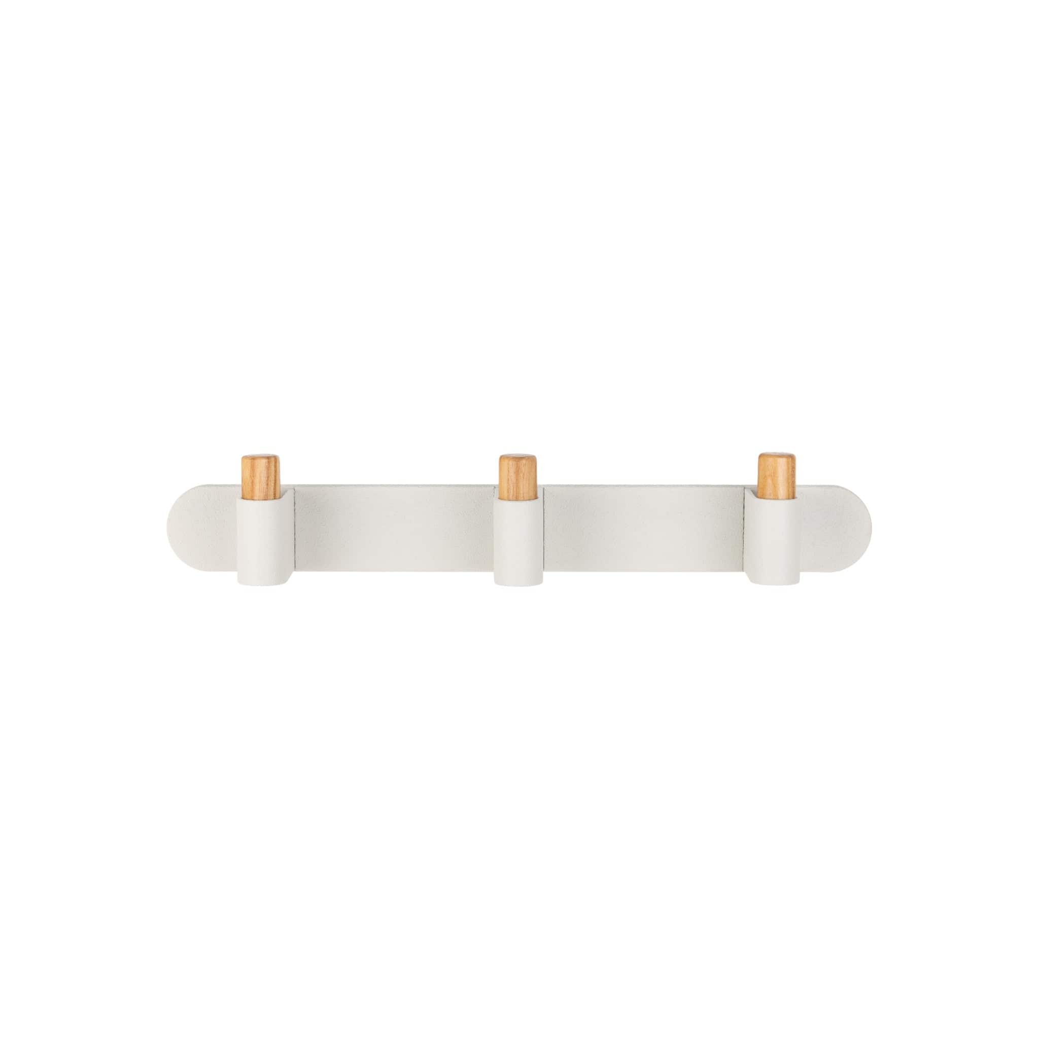 Casey | Knagerække i Hvid/Eg L 340 mm x D 62 mm Viefe VF-7044340NMT1216 FINICC