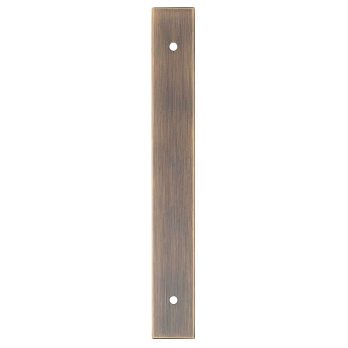 Rectangular | Bagplade i Antik Messing Alexander & Wilks FINICC