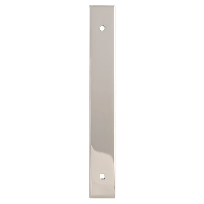 Rectangular | Bagplade i Blank nikkel Alexander & Wilks FINICC