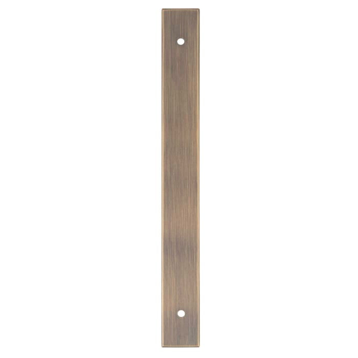 Rectangular | Bagplade i Antik Messing Alexander & Wilks FINICC
