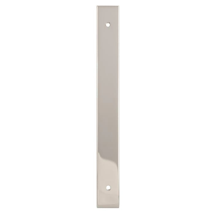 Rectangular | Bagplade i Blank nikkel Alexander & Wilks FINICC