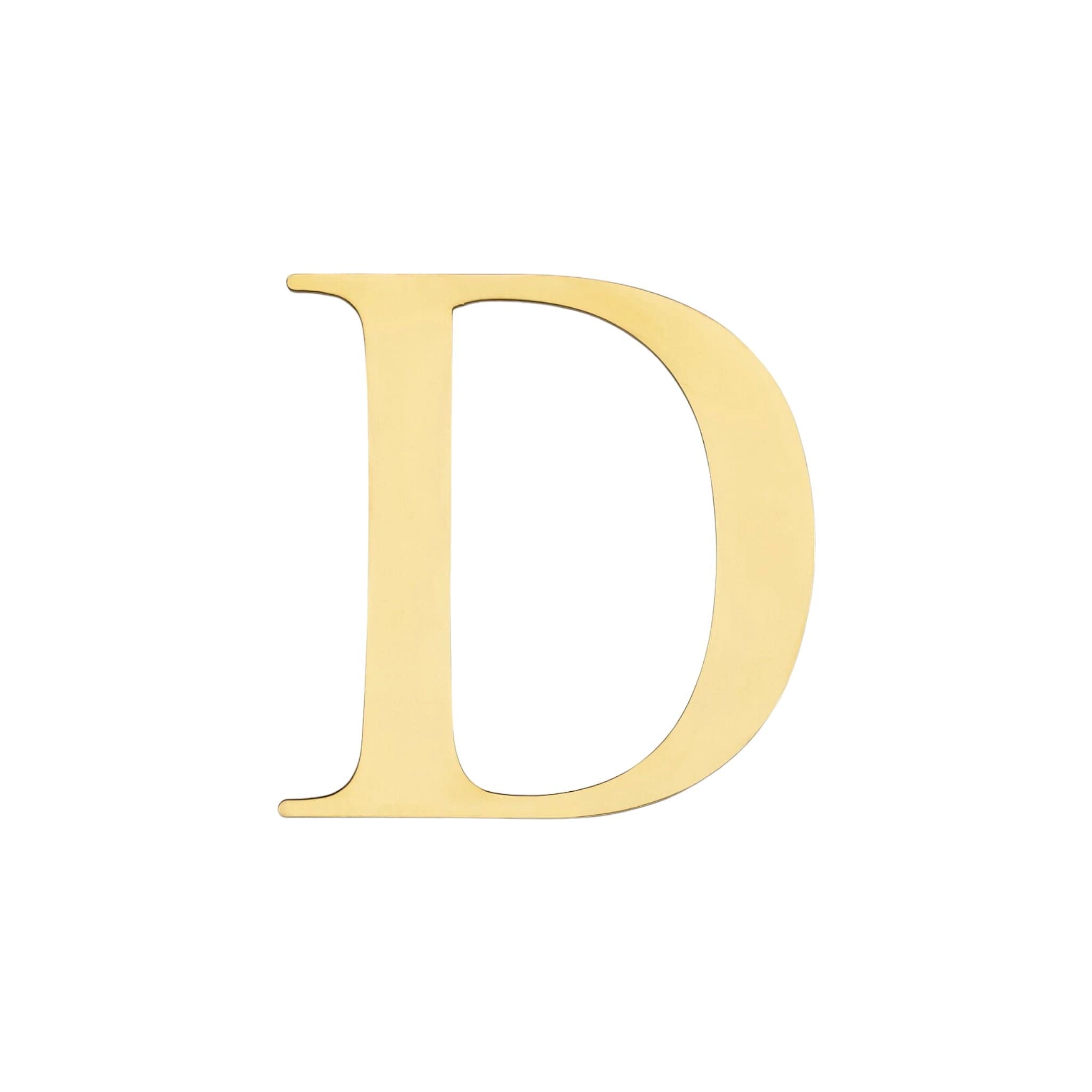 Century | Husnummer och -bokstäver i Mässing