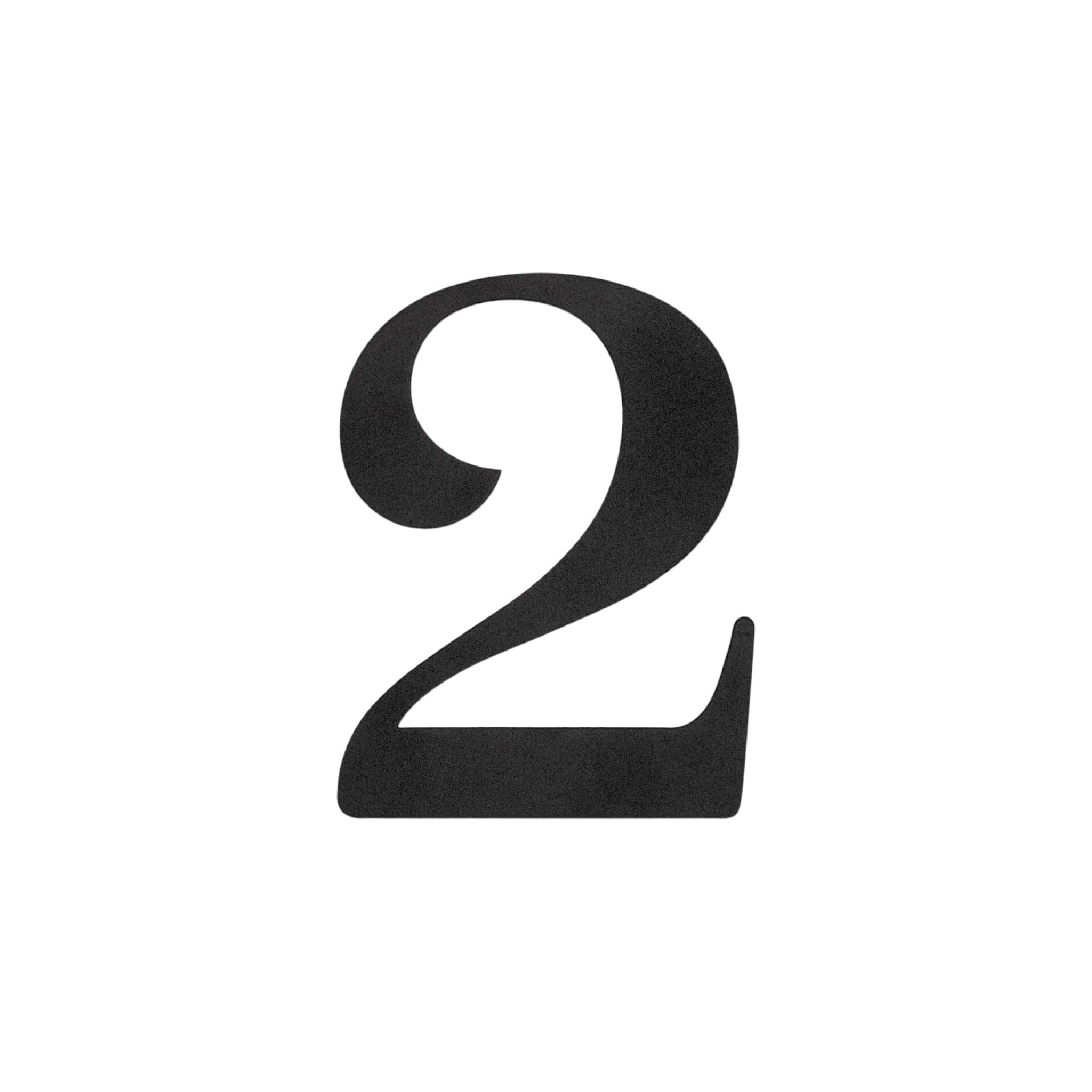 Century | Husnumre og Husbogstaver i Sort Husnummer 2 Habo HB-30684 FINICC