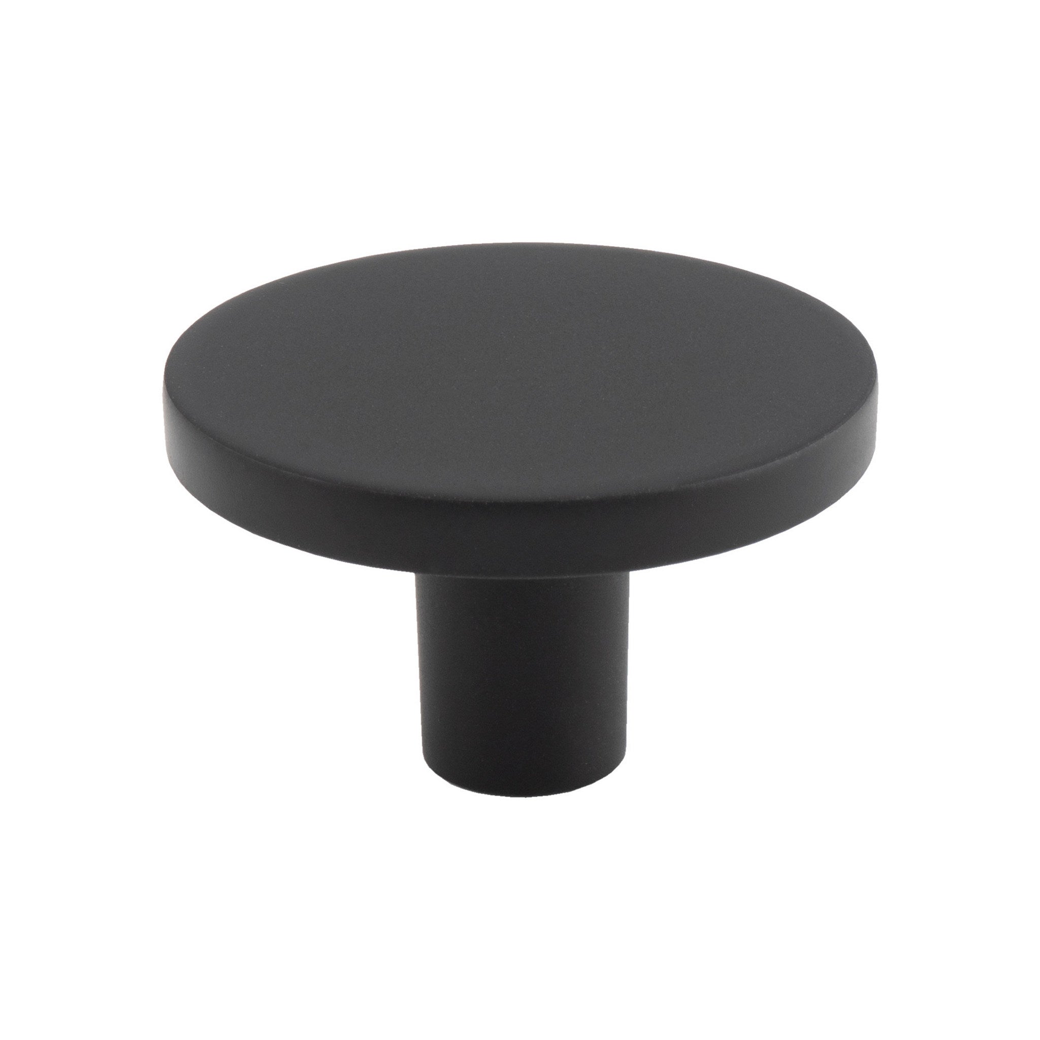 Circu | Knop i Mat Sort Ø 41 mm x D 25 mm Carlisle Brass FTD348BMB FINICC