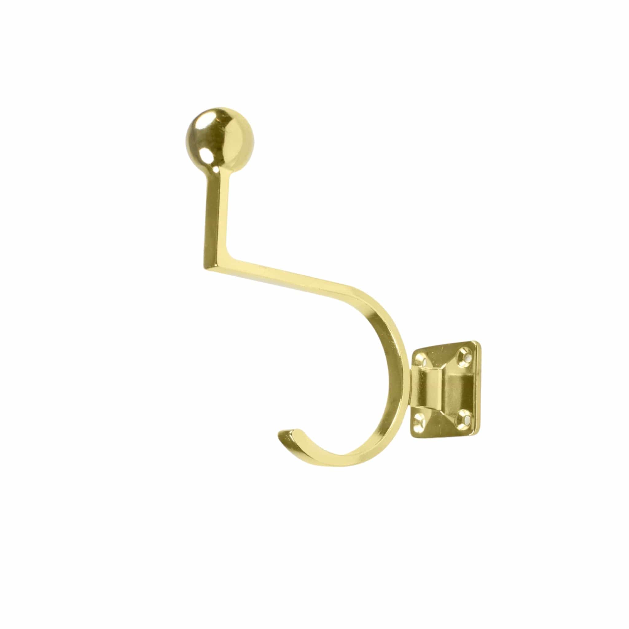 Classic | Knage i Blank Messing Med lak L 40 mm x B 124 mm Habo HB-17882 FINICC