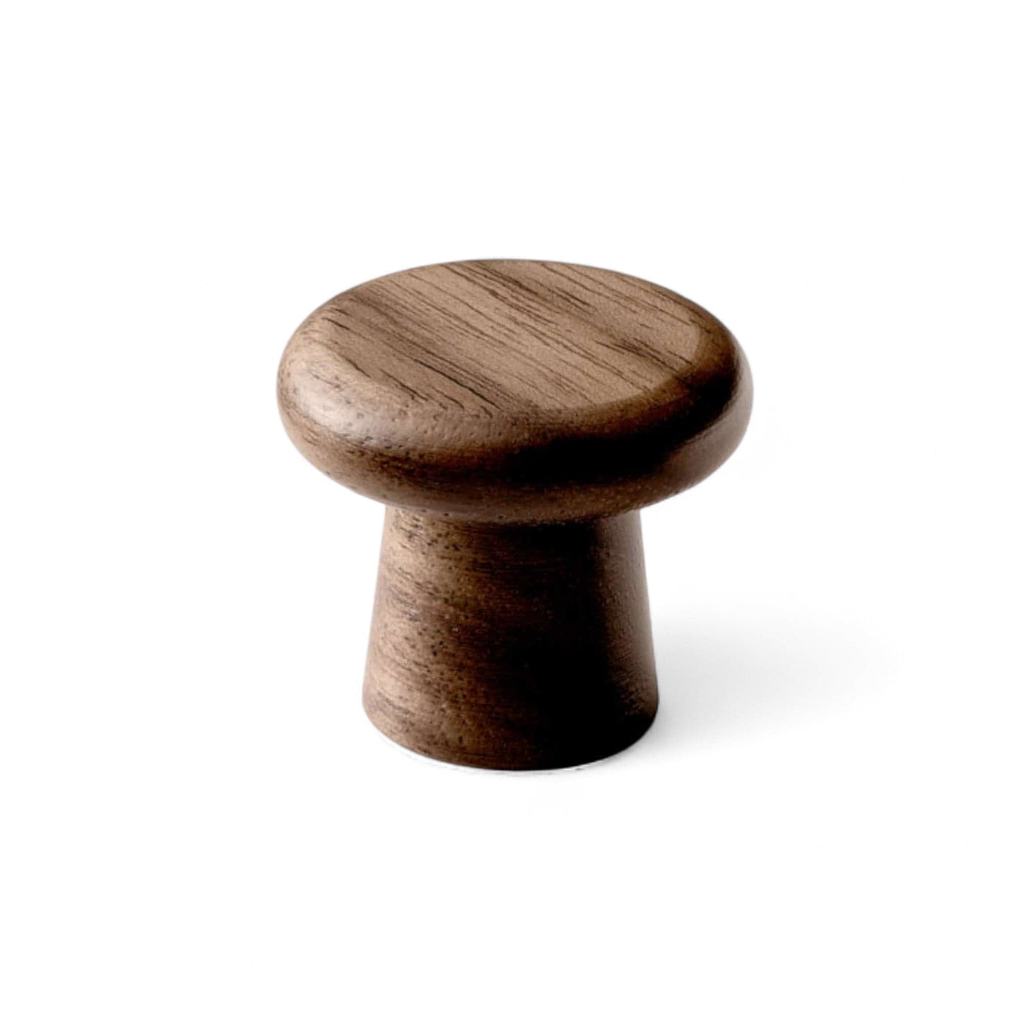 Classis | Knop i Lakeret Valnød Ø 22 mm x D 25 mm Vonsild VS-106920025-292 FINICC