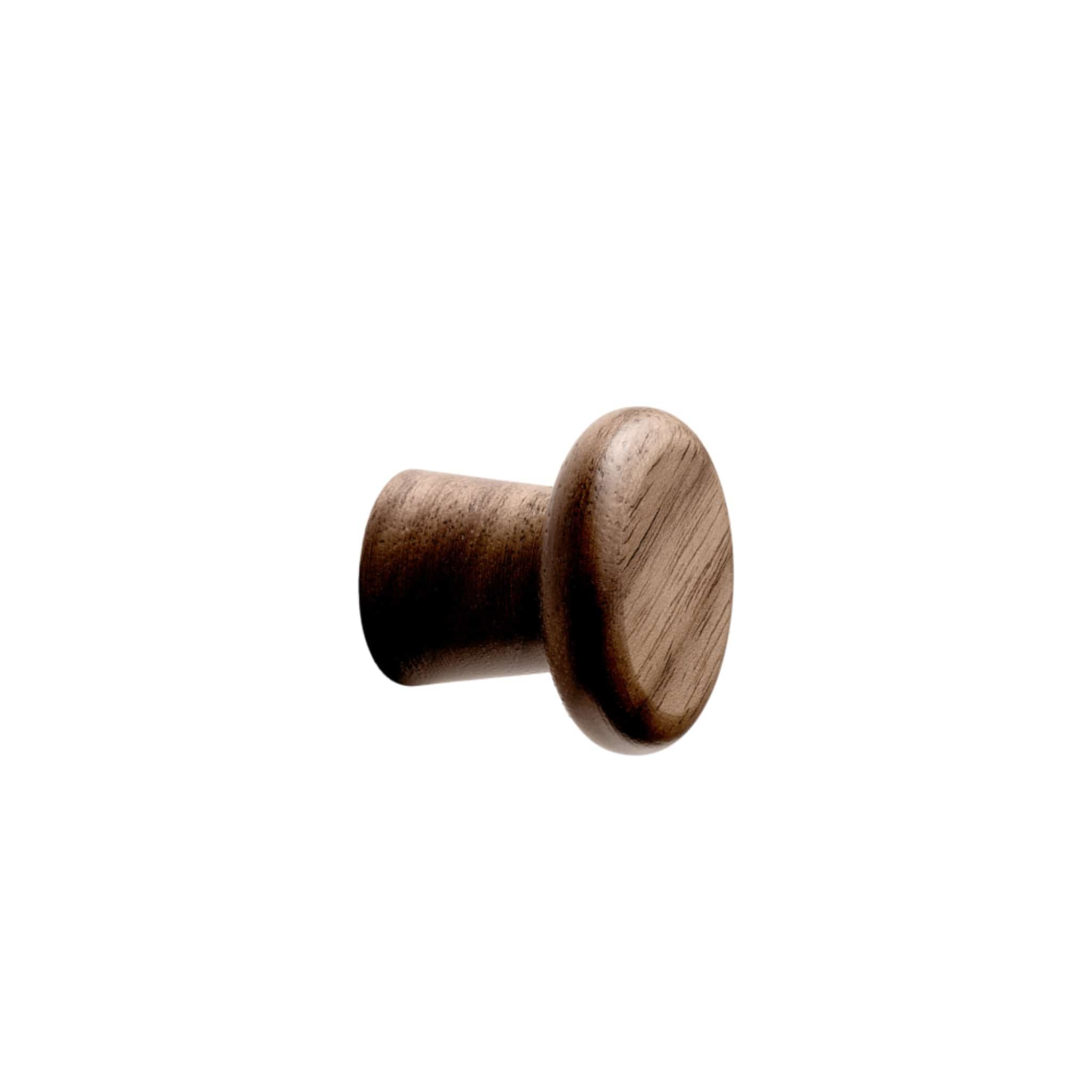 Classis | Knop/Knage i Lakeret Valnød Ø 22 mm x D 25 mm Vonsild VS-106920025-292 FINICC