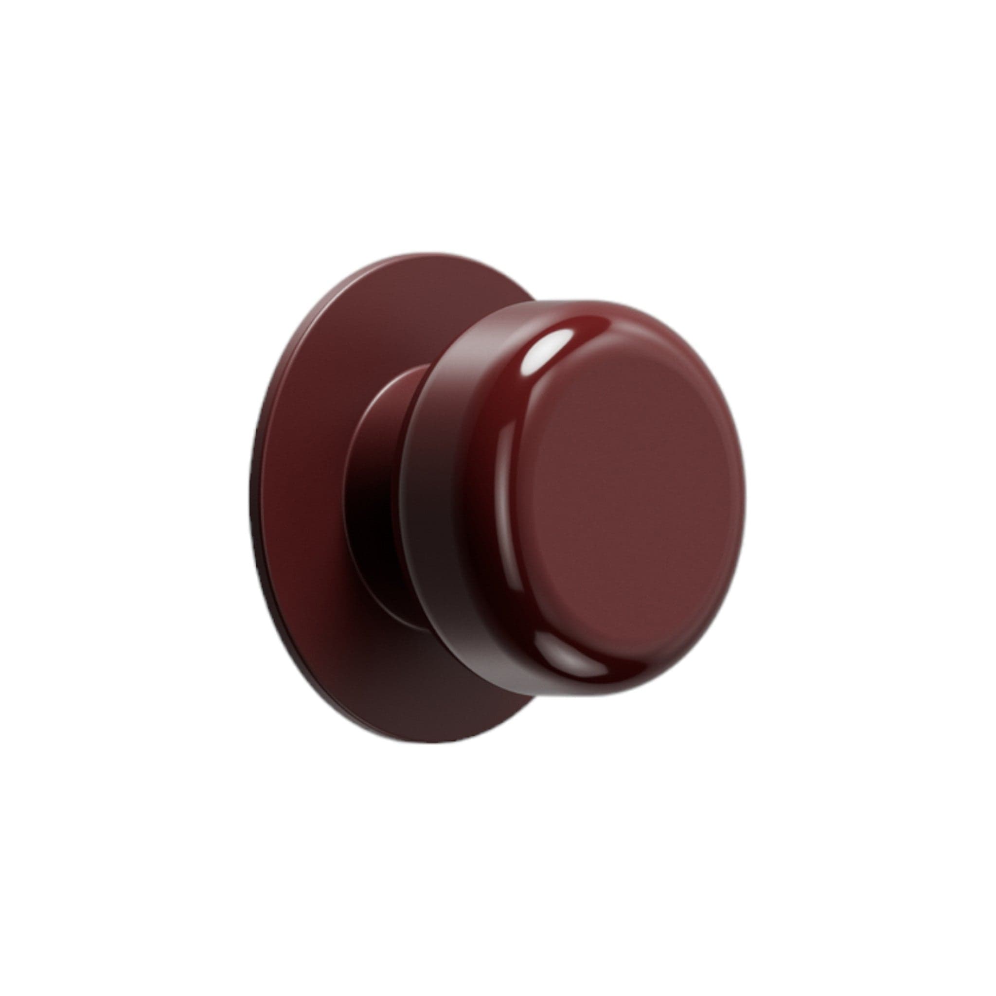 Colette | Knopp i Blank Maroon Red