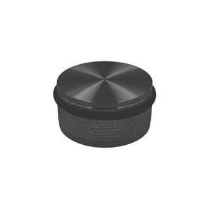 Cross Floor | Dörrstopp i Svart - golvmonterad