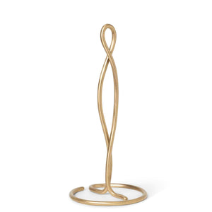 Curvature | Kökspappershållare i Borstad Mässing - med lack