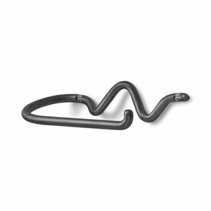 Curvature | Toalettpappershållare i Borstad Sort