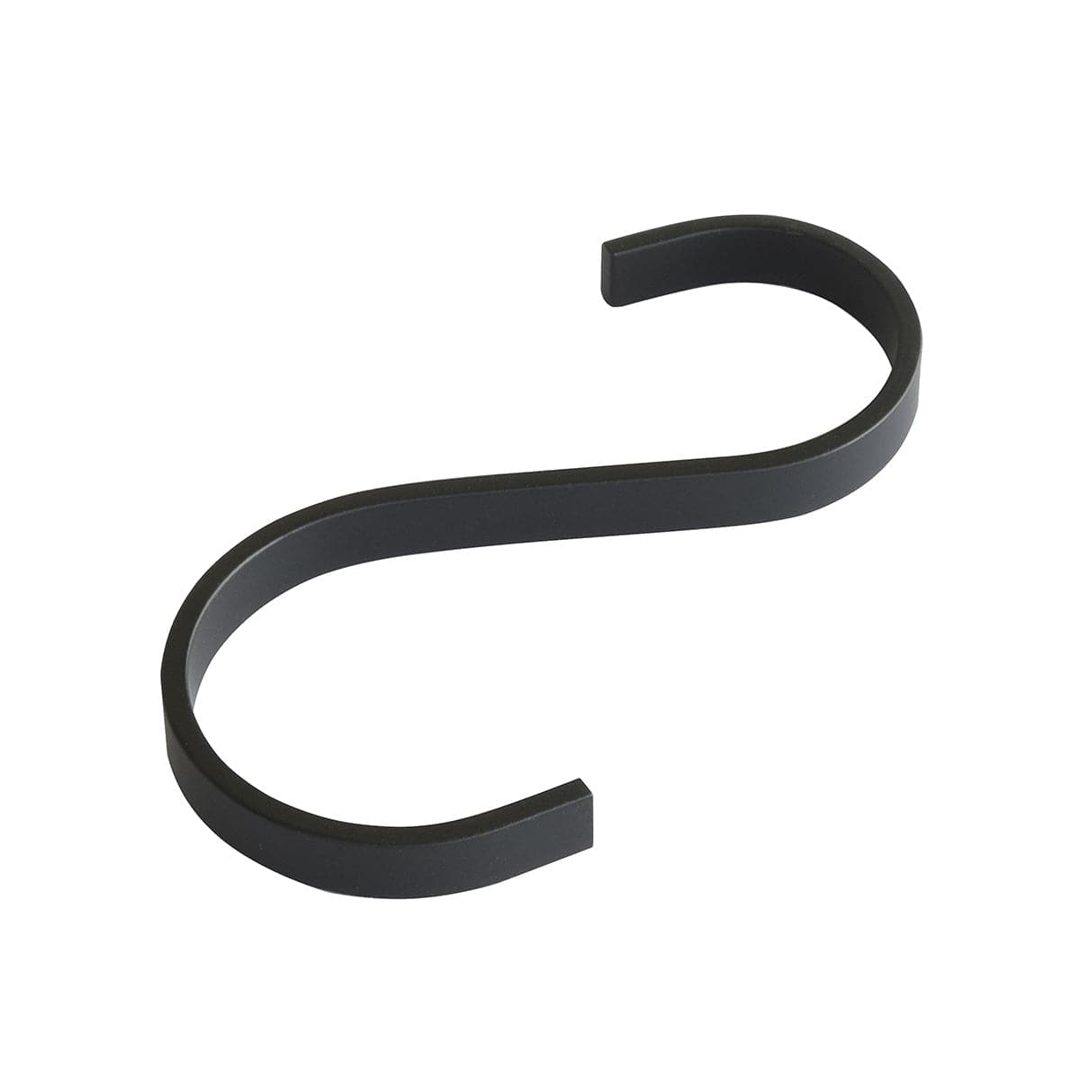 Curvy | S-Krog - Mat Sort L 7 mm x B 98 mm MOUD Home MH-211651 FINICC