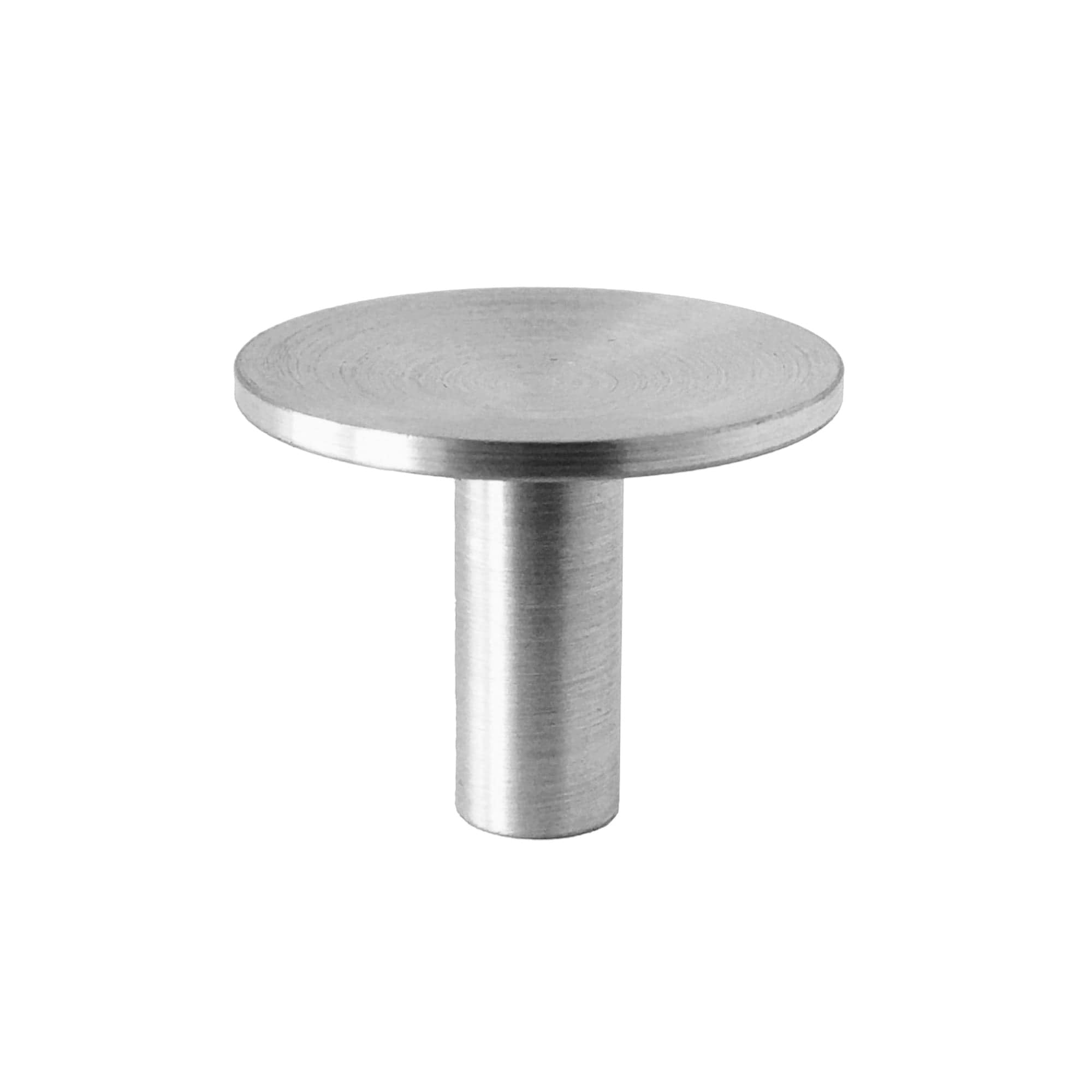 Deep | Knop i Rustfrit Stål Finish Ø 28 mm x D 23 mm I-REFINE KC-250022 FINICC