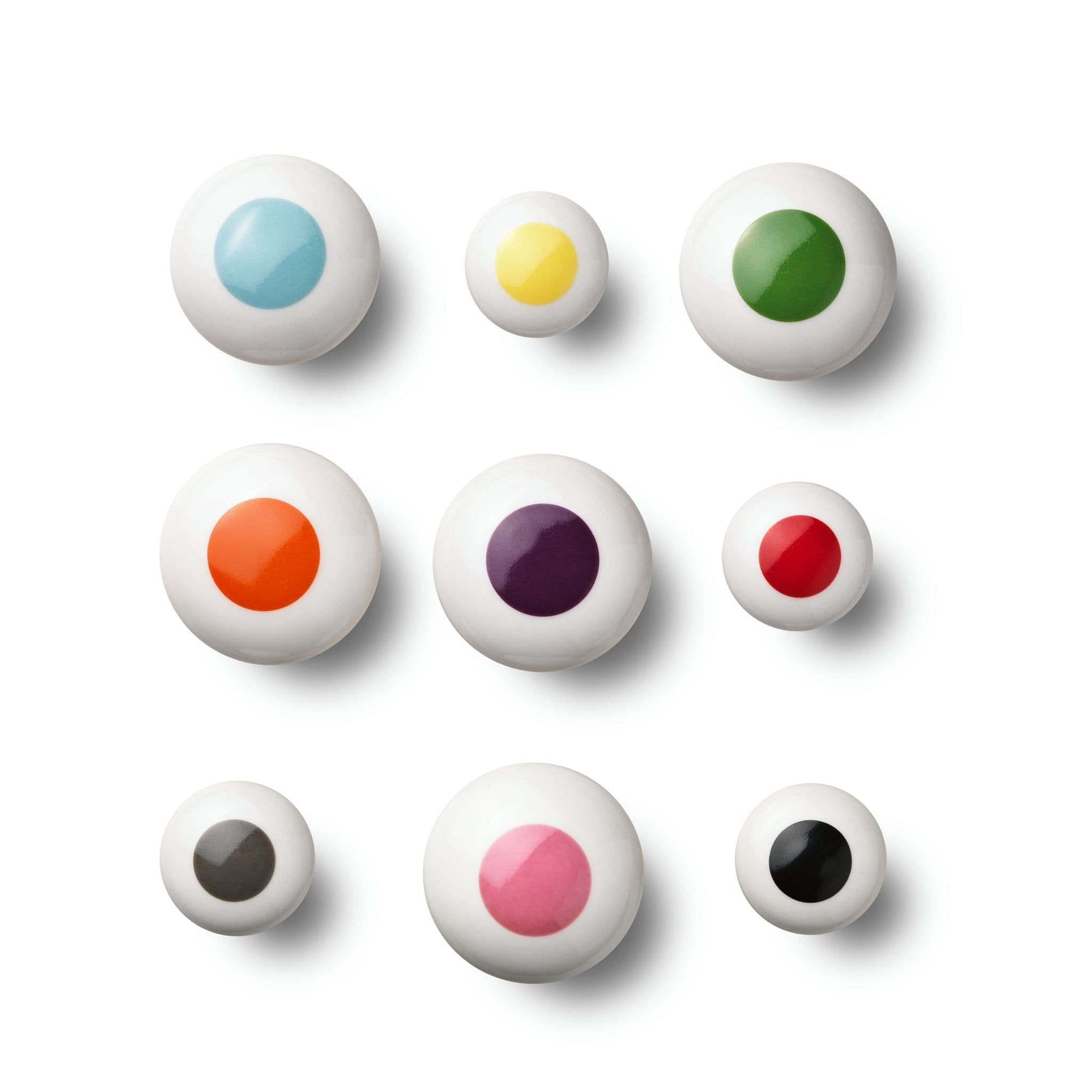 Dot Green | Møbelknop eller Knage i Porcelæn / Grøn Anne Black FINICC