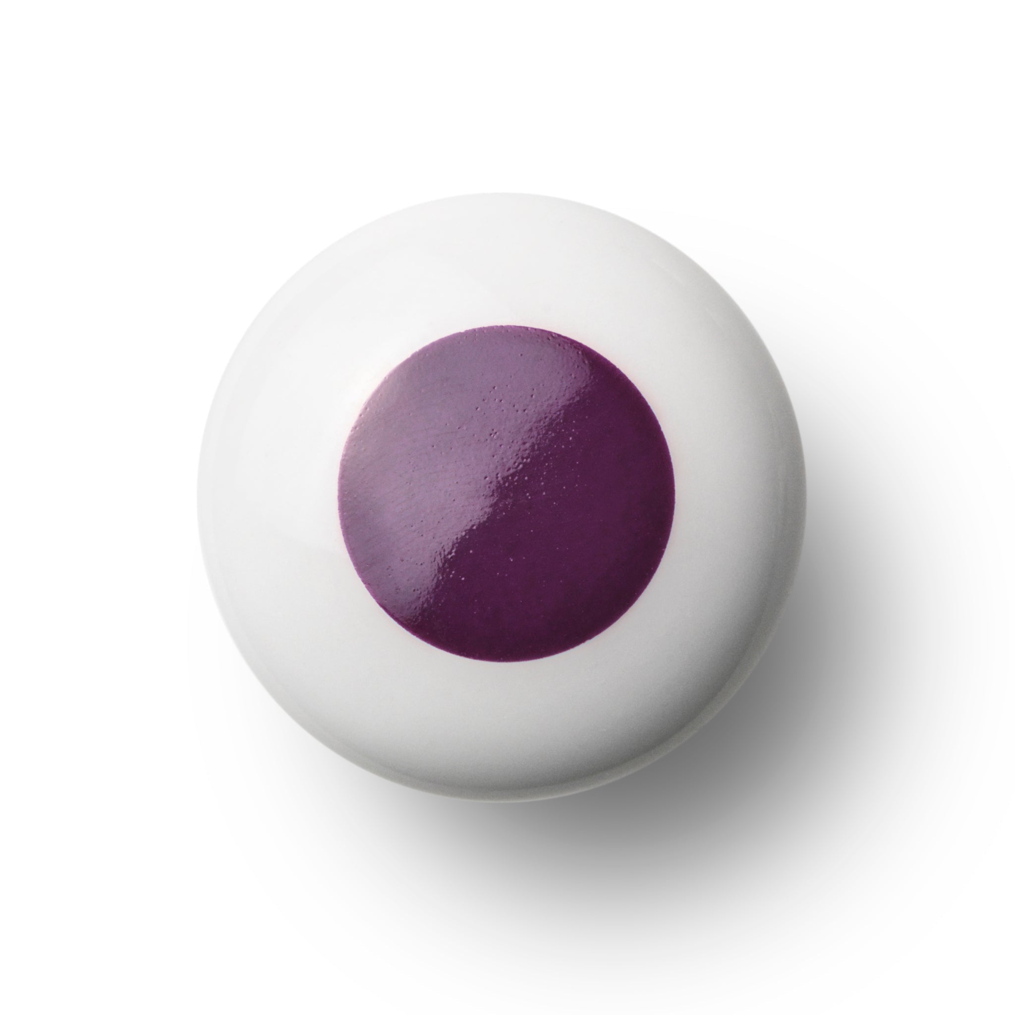 Dot Purple | Knopp i Lila Porslin