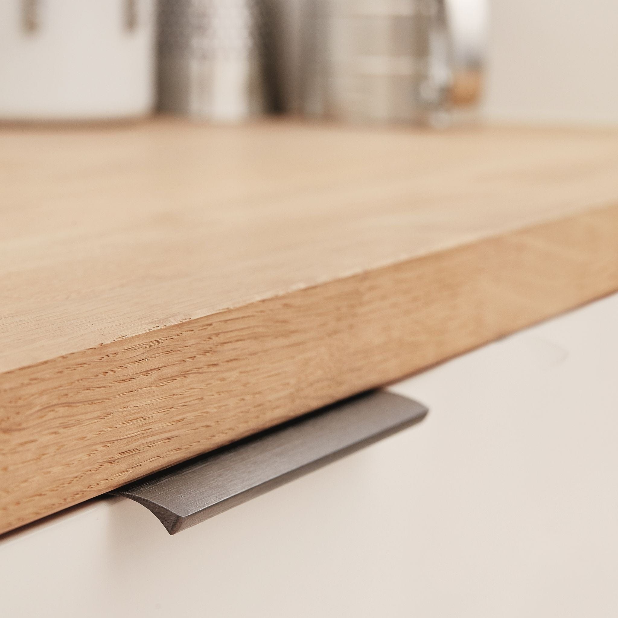 Edge Straight | Handtag i Borstad Antracit