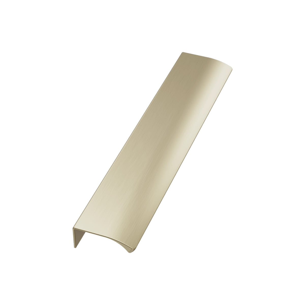 Edge Straight | Profilgreb i Børstet Messing Finish (Ny Model) Furnipart FINICC