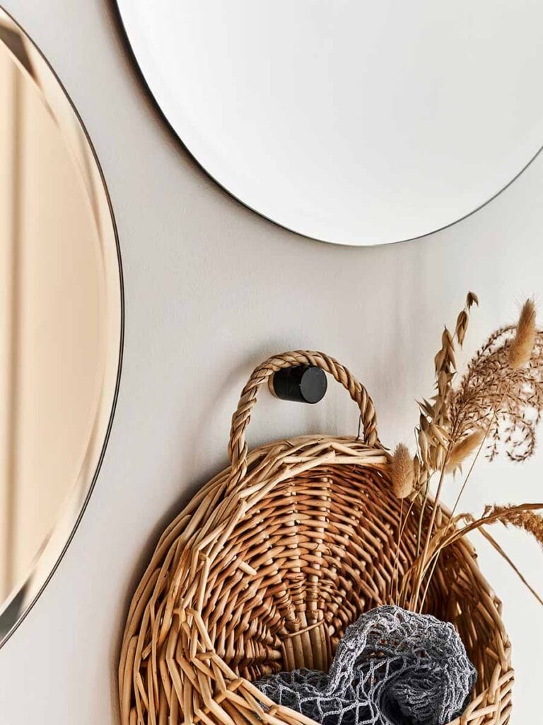 Facet | Rundt Spejl Ø50 Cm - Bronze Ø 50 cm MOUD Home MH-211125 FINICC