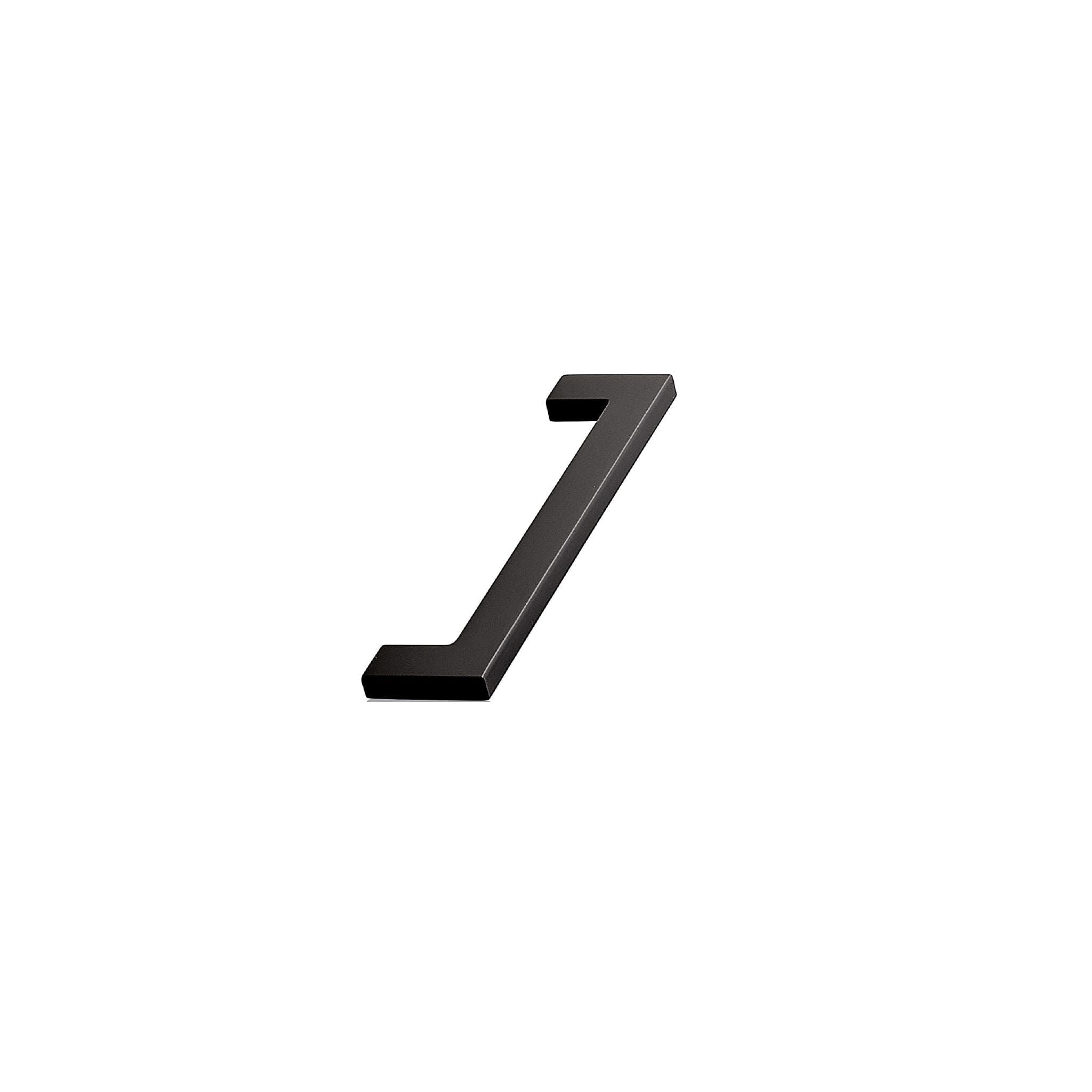 Flat | Greb i Mat Sort L 142 mm (C/C: 128 mm) Furnipart FP-512860128-99 FINICC