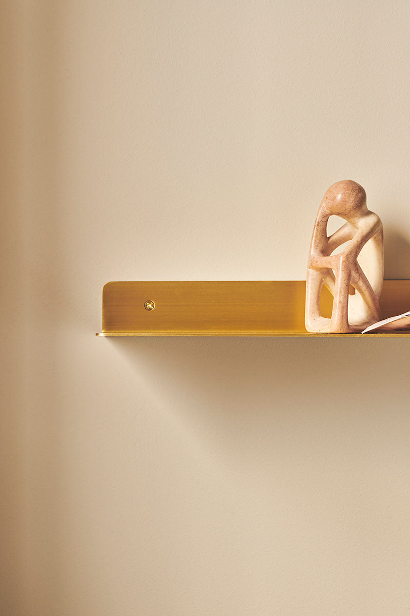 Float | Hylde i Børstet Messing Med lak L 40 cm x B 4 cm MOUD Home MH-210803 FINICC