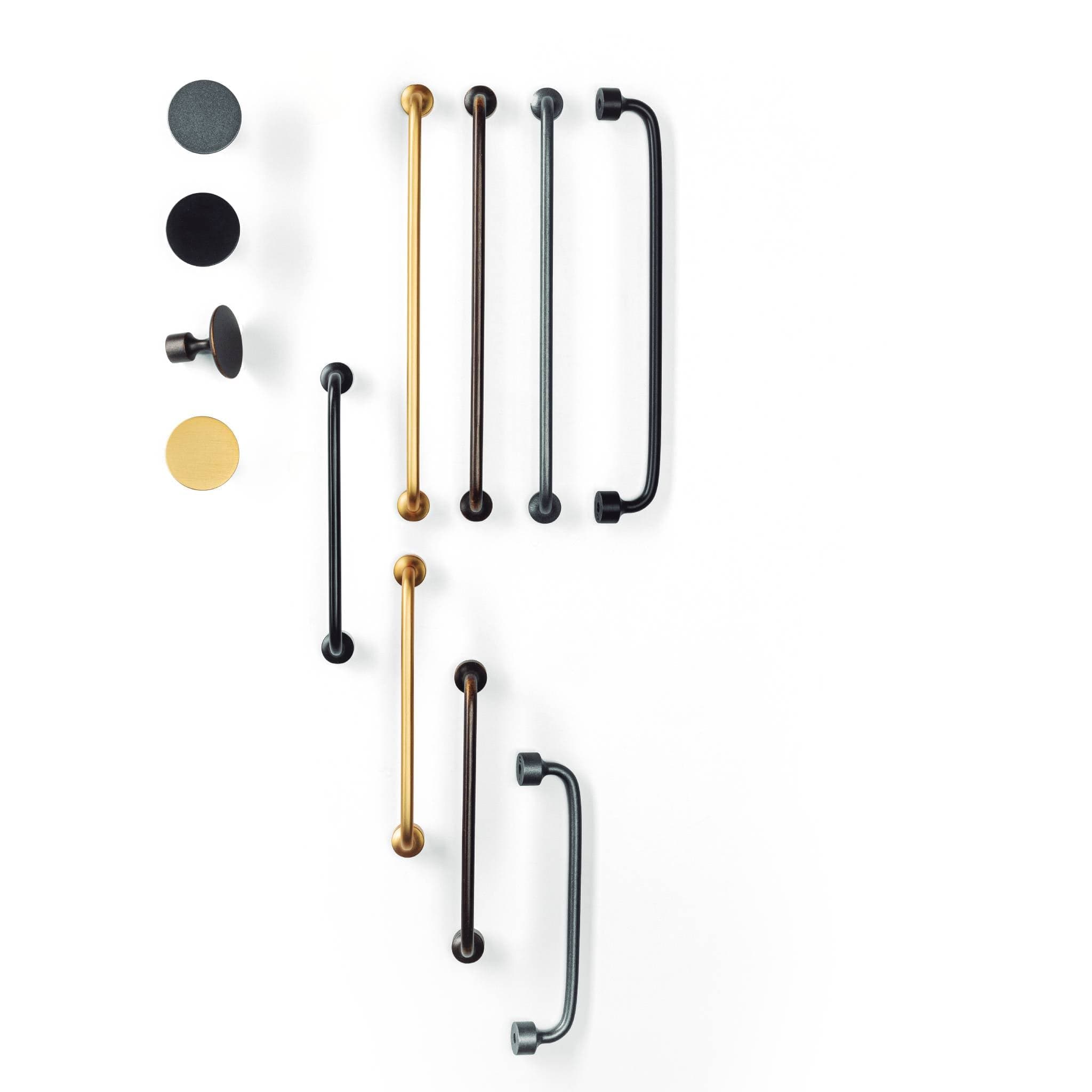 Floid | Greb i Børstet Messing/Guld Finish Viefe FINICC