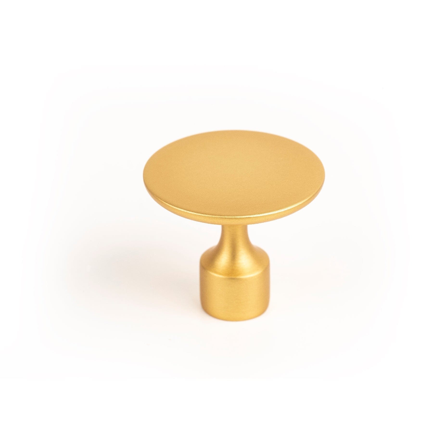 Floid | Knop i Børstet Messing/Guld Finish Ø 35 mm x D 30 mm Viefe VF-0495035Z28 FINICC