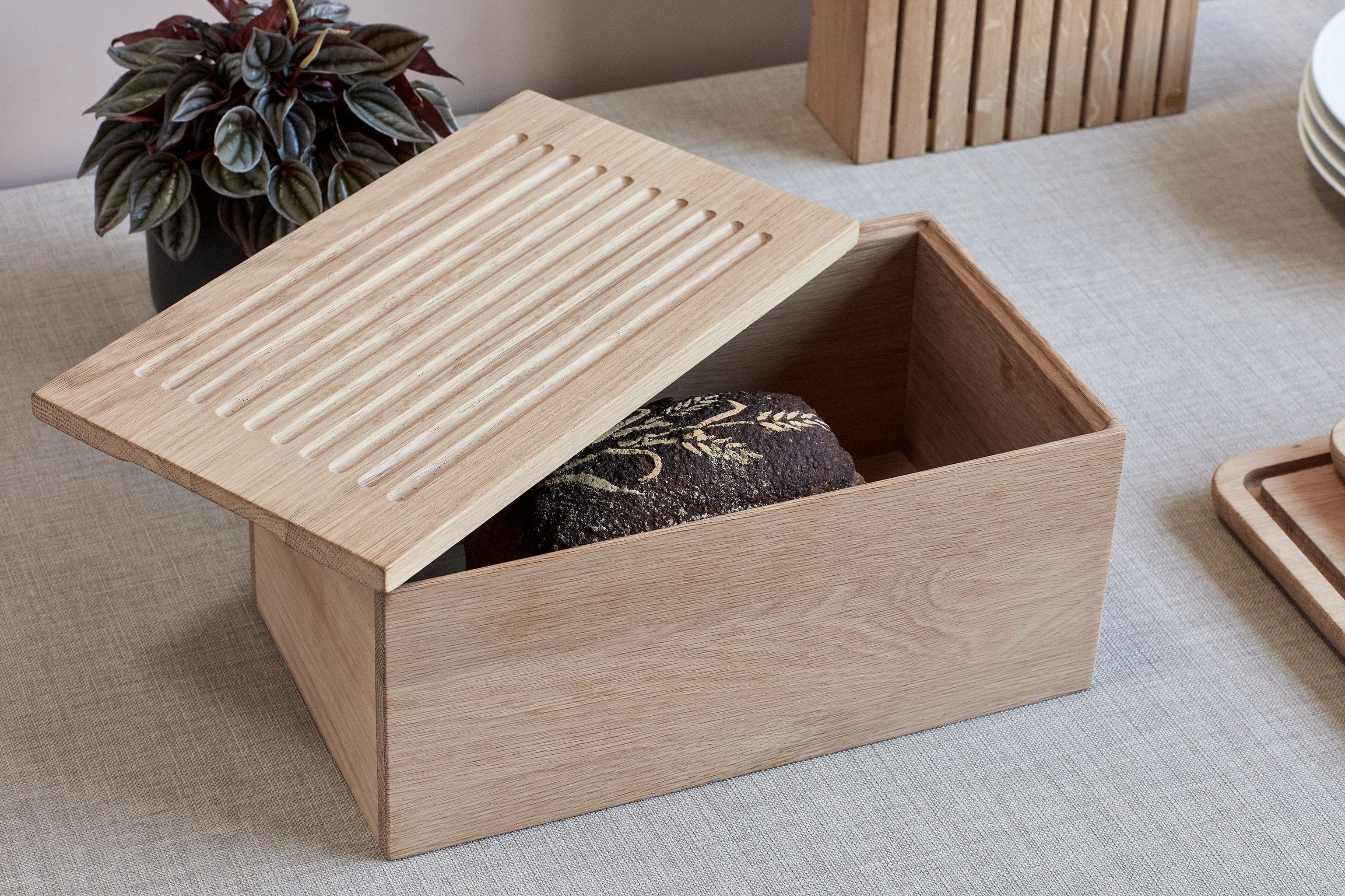 Gourmet Wood Box | Brödkorg i Ek