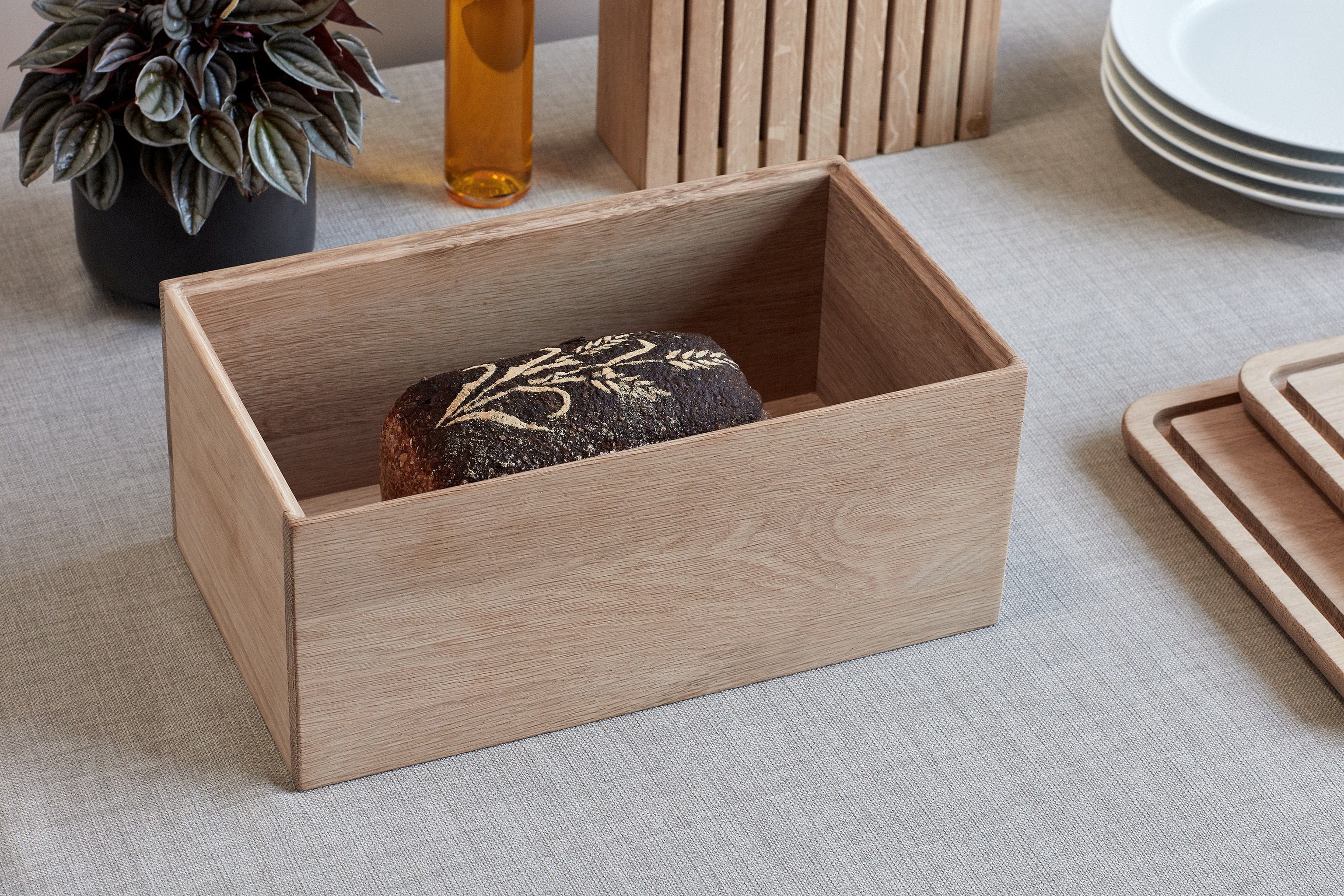 Gourmet Wood Box | Brödkorg i Ek