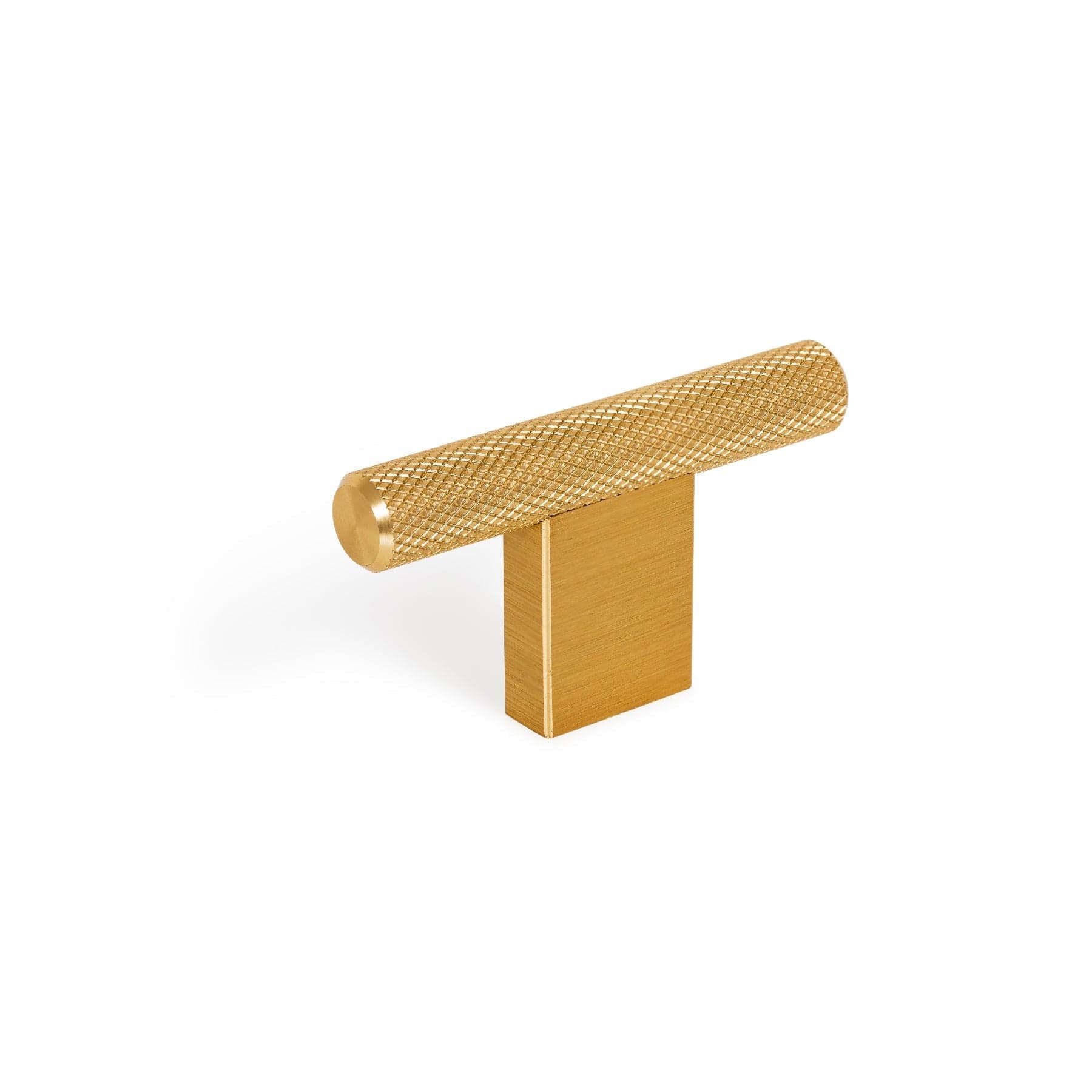 Graf Mini T-Bar | Greb/Knop i Børstet Messing L 60 mm x D 33 mm Viefe VF-0430060L291 FINICC