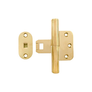 Hamborg | Dörrgångjärn i Blank Mässing - utan lack