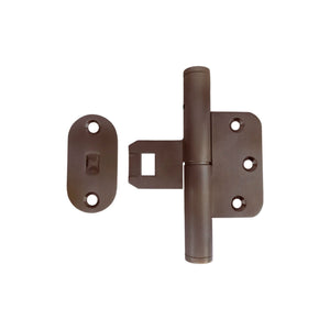 Hamborg | Dörrgångjärn i Brunerad Mässing - utan lack