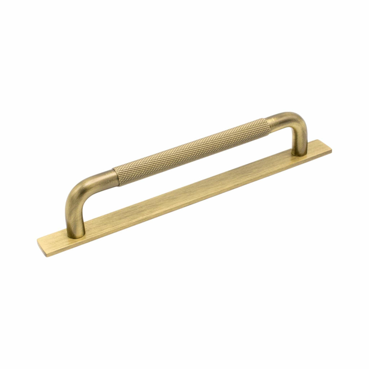 Helix Cross | Greb i Antik Bronze  - med bagplade L 235 mm (C/C 160 mm) Beslag Design 308541-11 FINICC