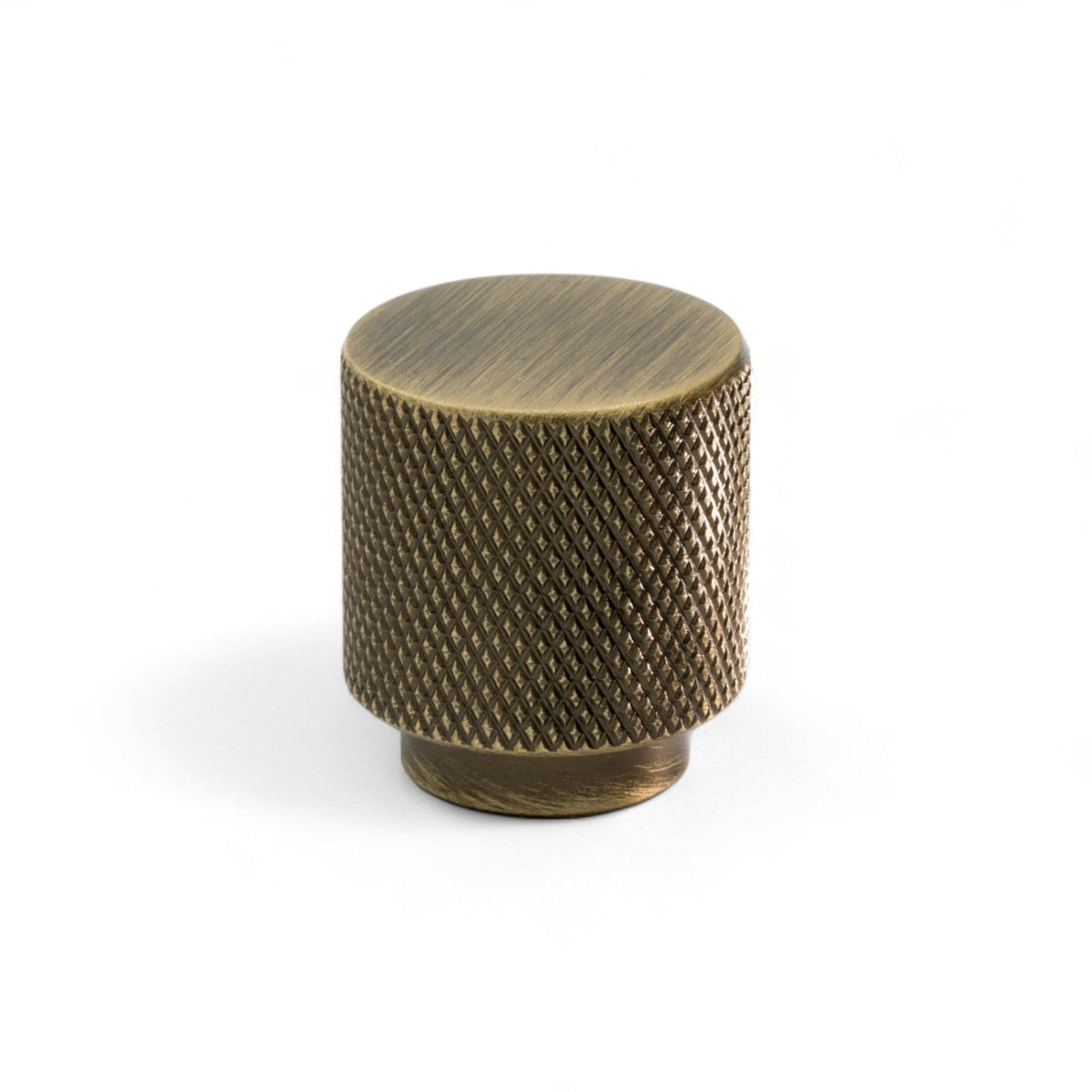 Helix Cross | Knop i Antik Bronze Ø 26 mm x D 30 mm Beslag Design 309030-11 FINICC