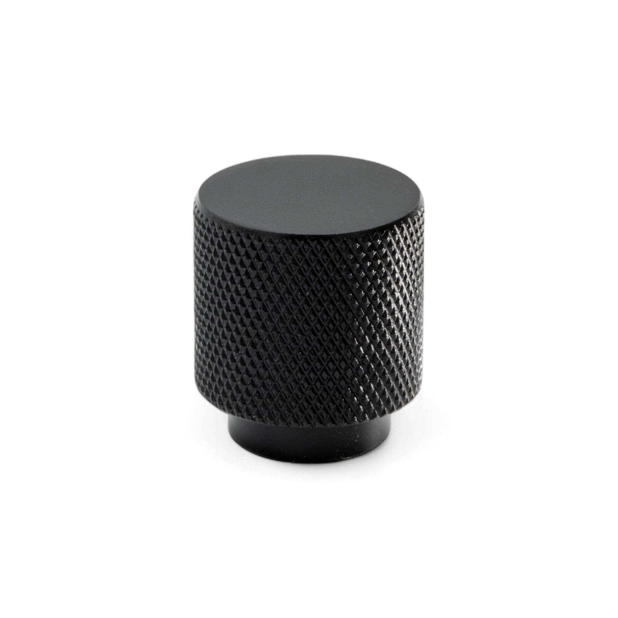 Helix Cross | Knop i Mat Sort Ø 26 mm x D 30 mm Beslag Design 309031-11 FINICC