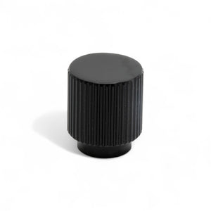 Helix Stripe | Knopp i Matt Svart