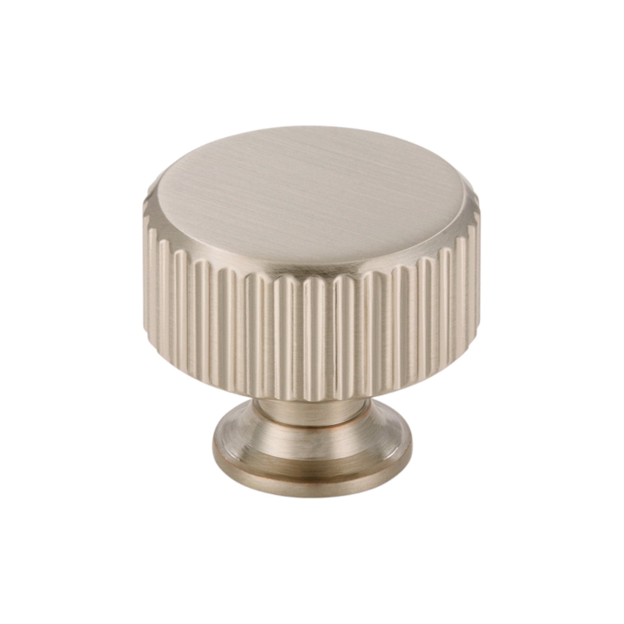 Hint | Knop i Rustfrit Stål Finish Ø 30 mm x D 26 mm SIRO SR-2596-30ZN21 FINICC