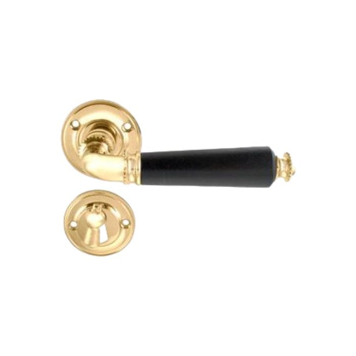 Humlebæk | Dørhåndtag i Blank Messing uden Lak Et Al KC-205106 FINICC