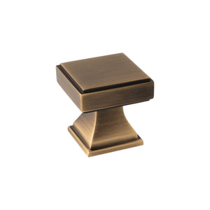 Jesper Square | Knopp i Antik mässing