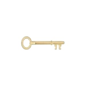 Key One | Tillbehör för dörrhandtag i Blank Mässing Finish