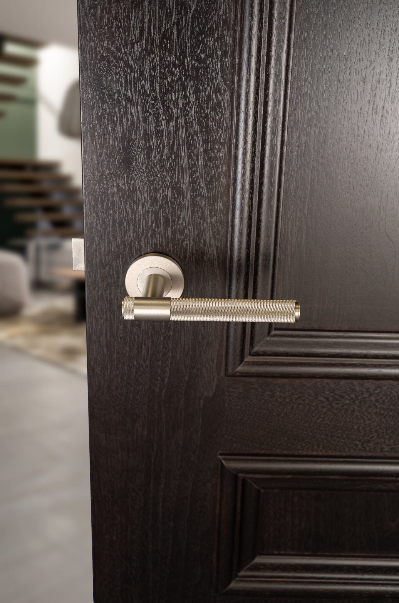 Kingston | Dørhåndtag i Rustfrit Stål Finish Alexander & Wilks AW240SNPVD FINICC