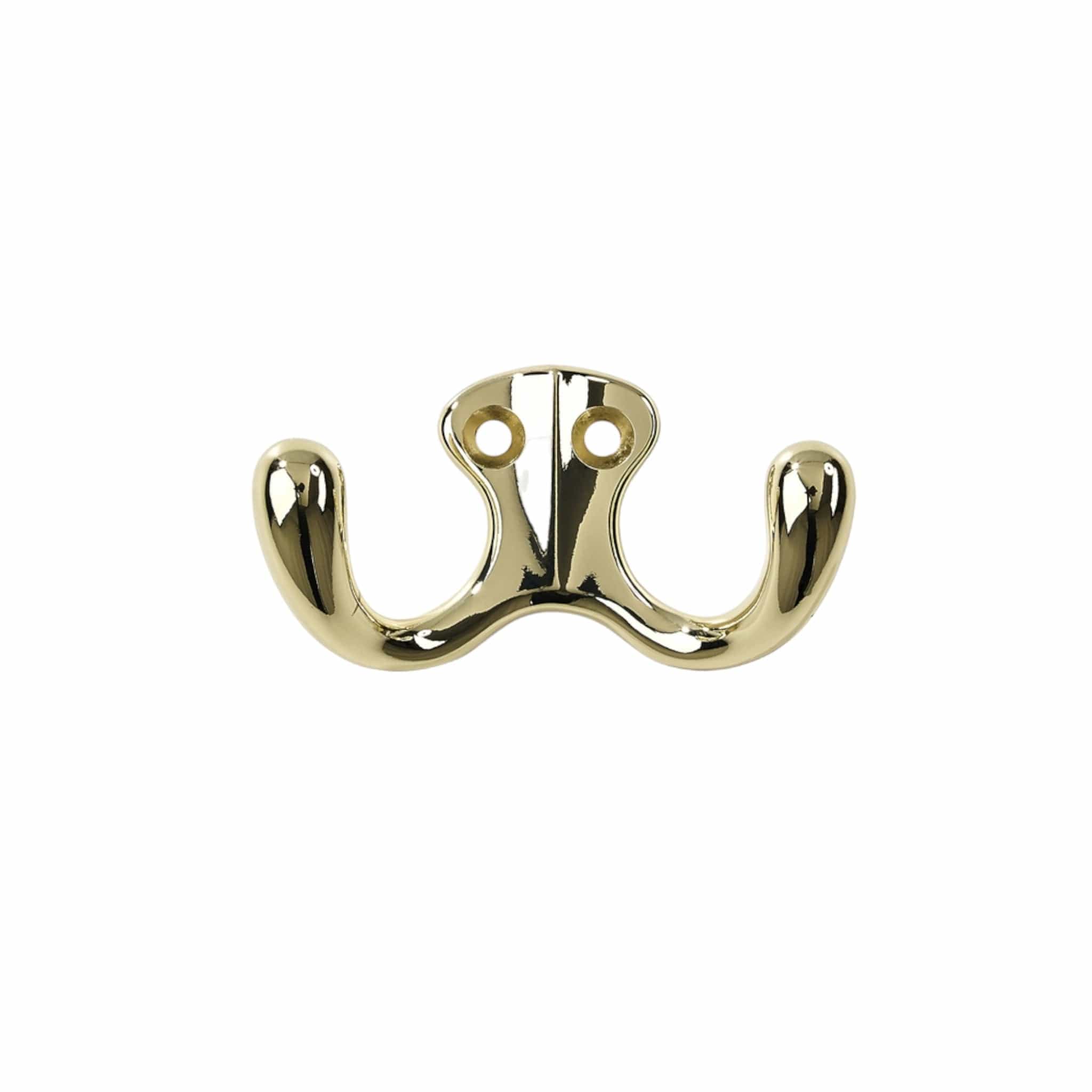 Krog 77 | Knage i Blank Messing L 77 mm x B 40 mm Habo HB-30189 FINICC