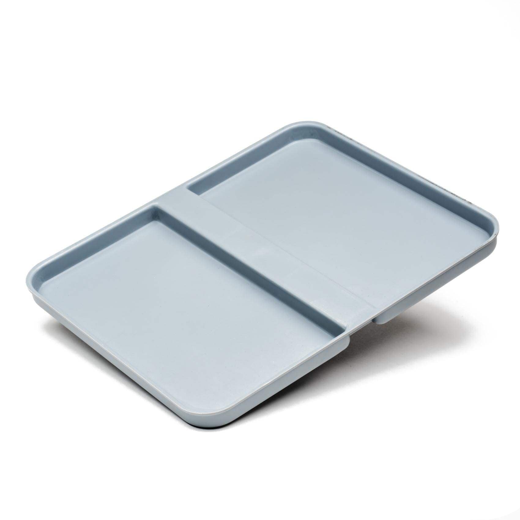 Låg til 17 liter affaldsspand i grå plast